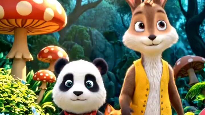 🐼🗺️ MiloToon – Episode 2: The Hidden Door! 🚪#MiloToon #Episode2 #Cartoon #KidsAnimation #bilibili