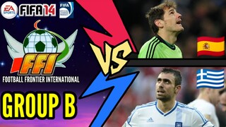 FIFA 14: FFI World Cup 2023 | Spain VS Greece (Group B)