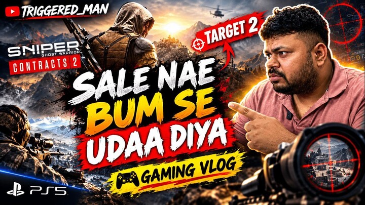 KYA MAIN 2nd TARGET COMPLETE KAR PAUNGA? 😱🎯 | Sniper Ghost Warrior Contracts 2 | PS5 | Vlog-3