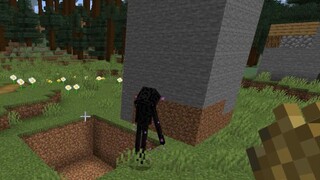 【Minecraft】Khi Enderman có thể nâng 200 khối cùng một lúc...
