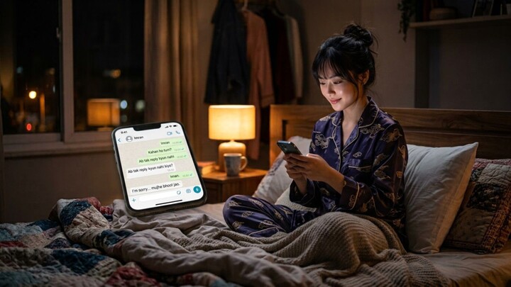 Scrolling at 2 AM... The Silent Killer of Peace 😔
