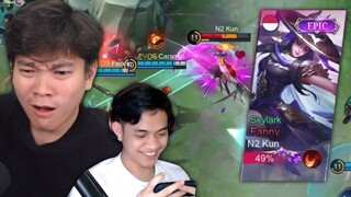 Lagi bareng Wann Ketemu Fanny Execute, Wannn Sampe Dibikin Pusing! - Mobile Legends