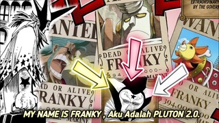 EDANNN !! FRANKY = PLUTON KE 2  !!  3 BOUNTY NYA SETERA 1 PETUNJUK YANG WOW !! [ TEORI OP 1058 ++ ]