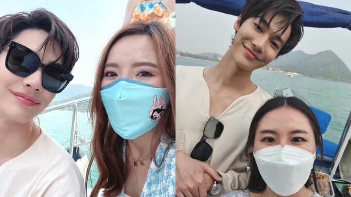 【Bintang Thailand Dew/Win】Nge-fans bintang Thailand yang kaya raya itu bahagia banget, bisa loh jala