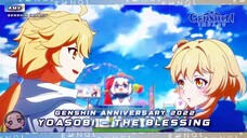 Genshin Anniversary 2022 [AMV] Yaosobi - The Blessing