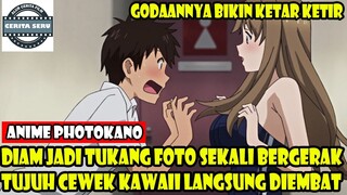 DIAM JADI TUKANG FOTO SEKALI BERGERAK TUJUH CEWEK KAWAII LANGSUNG DIEMBAT - ALUR CERITA ANIME