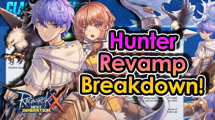 [ROX SEA] Hunter Got Reworked HARD! Traps NERFED? Shortbow INSANE BUFFS?! | King Spade