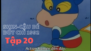 Shin-cậu bé bút chì ( 1992 ) Tập 20 | VIETSUB | : Shin Tè Dầm Ba Lần