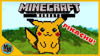 I MADE PIKACHU IN MINECRAFT | MINECRAFT MONDAYS | JIMMY VEGAS