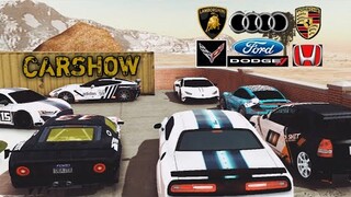 CarShow in Car Parking multiplayer