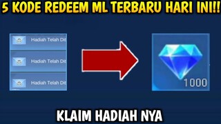 KODE REDEEM ML TERBARU HARI INI 2021 MOBILE LEGEND DIAMOND SKIN FRAGMENT DLL ML