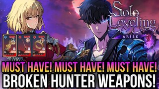 Solo Leveling Arise - Get These Broken Hunter Weapons Now!