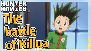 The battle of Killua