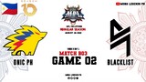 Blacklist International VS Onic PH (Game 02) MPL PH Season 10 | Week 3 Day 01