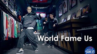 韩国Popping大佬组World Fame Us潮牌店内的炸裂Cypher！Hozin，Hoan，Poppin J，Jaygee，Boogaloo Kin
