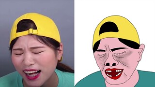 NIK-L-NIP Wax Bottle 닉클립 왁스병 캔디 Mukbang 먹방 DONA 도나 2022 |||  troll..i don't draw