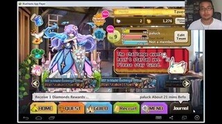 Merc Storia  -  วิธีดูค่า Status