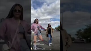 JANE DE LEON AND JANELLA SALVADOR KALDAG IN LAS VEGAS #darna #janedeleon #darlentina #janella #jane