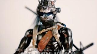 【硬核手工】没有用时100天的非国外小伙做了一个不起眼的垃圾手办
