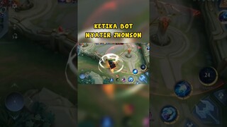 Aku Test Skill BOT Main Jhonson, eh BOT nya malah nge Troll 😑🗿