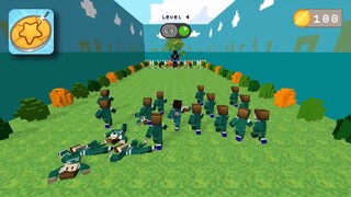 Squid Game In Minecraft Red Green Light Trailer 4