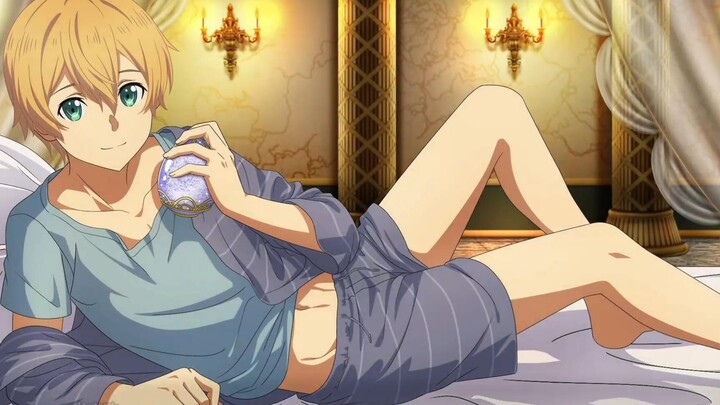 Sword Art Online: Different Bonds Gathering Eugeo Bond Cradle Sleeping CG