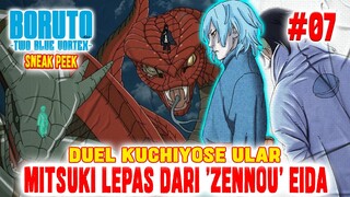 [CHAPTER 7] BOCORAN RESMI❗DUEL KUCHIYOSE ULAR❗MITSUKI LEPAS DARI ZENNOU EIDA❗BORUTO TWO BLUE VORTEX