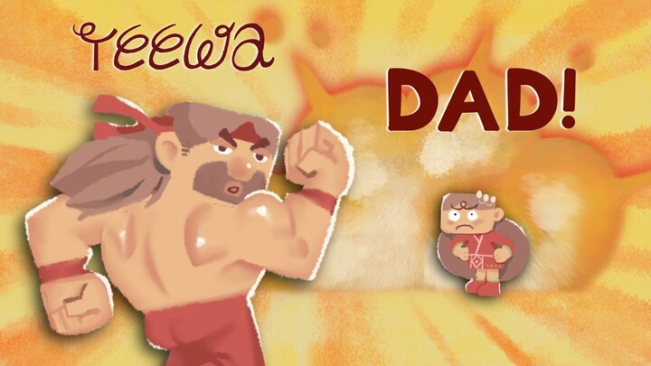 Teewa’s Big Hero Moment… Hijacked by Her Dad!