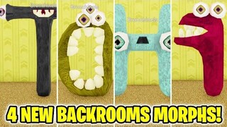 How to get ALL 4 NEW BACKROOMS MORPHS in Backrooms Morphs (ROBLOX)