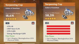 GENSHIN IMPACT ROLL MY ARTIFACT LUCKY OR NOT #103
