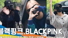 JISOO×JENNIE×ROSÉ结束海外行程,GMP入境