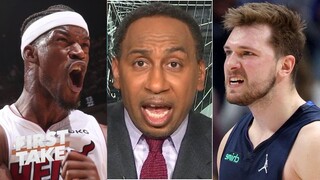 FIRST TAKE “Luka Doncic isn't Jimmy Butler, Mavs ain't Miami Heat” Stephen A on Suns dominate Series