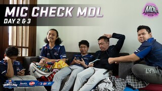 MIC CHECK MDL SEASON 3 WEEK 1