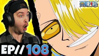 MR. PRINCE!! // One Piece Episode 108 REACTION - Anime Reaction