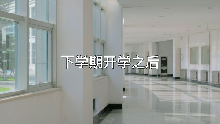 下学期开学之后，就可以有真正的大学生活了