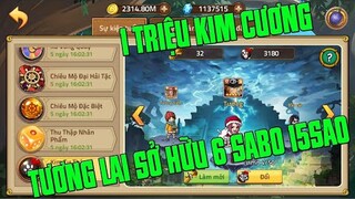 Hải Tặc Đại Chiến - GẤU VÀO CÀY MÊ CUNG PHÁT HIỆN KHỦNG ACC HƠN 1TR KIM CƯƠNG...VÀ 3K BOOM HẢI TẶC..