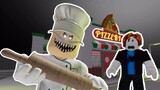 RESTORAN PIZZA PALING SERAM! | Escape Papa Pizza's Pizzeria! (Scary Obby)