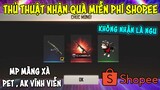 [Free Fire] Thủ thuật nhận Mp40 Mãng Xà và Pet vĩnh viễn qua Shopee ngày 26/7