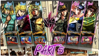 Dio VS Joestar Family - Team Battle Part 5