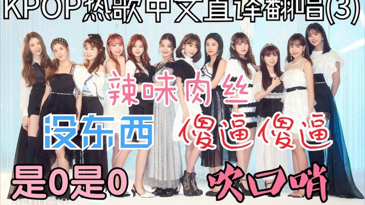 Spicy, Spicy, Spicy Shredded Pork! A Breath-Stealing Chinese Literal Cover of a Hottest K-POP Hit (P
