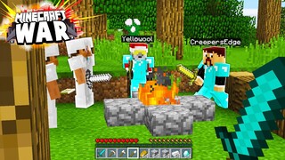 SECRETLY watching this ENEMY have a PRIVATE MEETING! - Minecraft War #18