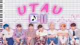 so i made utaus out of bts members,,