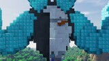 [ Minecraft 4K] Minecraft UP Main Relay Building! [Phase 18]