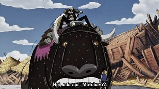 Pertama kali Luffy menggunakan Haoshoku Haki atau Haki Raja