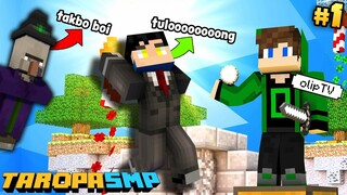 TaropaSMP #1 - NEW MEMBER ft. @OLIP TV (Tagalog Minecraft)