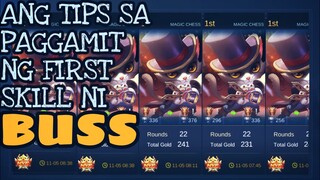 Tips sa Paggamit ng First Skill ni BUSS - MAGIC CHESS MLBB