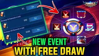 NEW EVENT WITH FREE DRAW & GET REWARDS || BRUNO FIREBOLT EVENT || MLBB