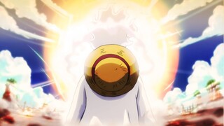 Luffy Absorbs the Power of the Sun for Gear 5 Stage 2 - One Piece