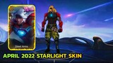 April 2022 Starlight Skin ?|| New Upcoming Badang April Starlight Skin Mobile Legends || MLBB