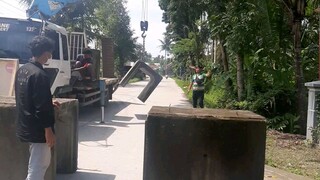 penutupan jalan lintas selatan